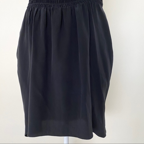 SOLD arina Grimaldi Chiffon Black Sleeveless Dress - Picture 4 of 6